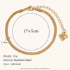 Classic Stainless Steel Figaro Snake Chain Bracelets for Women Cuban Twist Gold Color Link Bracelet Woman Gifts Jewelry 16+5cm - Image 9