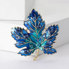 Berry Women's Rhinestone Leaf Brooches Unisex Plant Pins Office Party Casual Accessories Gifts - Image 28