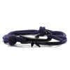 Nautical Bracelet Men Black Shark Braslet Sliding Adjustable 3mm Milan Cord Chain Summer Beach Surfer Jewelry Accessories - Image 9