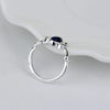 1 PC The Vampire Diaries Rings Elena Gilbert Daylight Rings Vintage Crystal Ring With Blue Lapis Jewelry Movies Cosplay - Image 4
