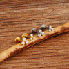 Titanium 16G Triple CZ Cartilage Helix Earring Trinity CZ Tragus Stud Conch Earlobe Lip Piercing Jewelry - Image 3