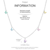 Silver Ocean Double Necklace Starlight Raindrop Four-leaf Clover Necklace for Women Anniversary Jewelry Gifts - Image 11