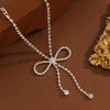 Sparkling Inlaid Zirconia Ribbon Tassel Anklet Women's Delicate Ankle Accessory Wedding Banquet Jewelry Gift - Image 3