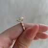 Gold Plated Stainless Steel Rings For Women Water Drop Zircon Wedding Ring Jewelry Accessories Size 6-11 - Image 5