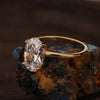 Aaaaaaa Zircon Stainless Steel Rings For Women Engagement Proposal Jewelry Bride Wedding - Image 3