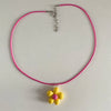 Sweet Colorful Flower Pendant Necklace for Women Girl Floral Design Rope Chain Chokers Jewelry Gift - Image 8