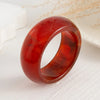 Vintage Round Charm Resin Cuff Bracelets Bangles for Women Acrylic Wide Geometric Bangle for Girls Summer Jewelry Gift - Image 10