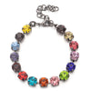 6mm Zirconia Claw Setting Bracelet and Necklace Sets Crystal Colorful Choker Jewelry - Image 12