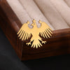 Gold Color Punk Eagle Stars Brooches For Men Women Geometric Animals Emblem Brooch Stainless Steel Jewelry Birthday Gift - Image 7