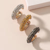 C-Shape Rhinestone Ear Cuff Clip in Multiple Colors without Piercing - Image 25