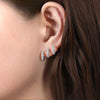2pcs Elegant Rhinestone Three-Claw Earrings for Women Cute Design Earring Party Jewelry Gifts - Image 6