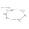 Cute Elegant Stainless Steel Anklet for Women Silver Color Planet Star Heart Turtle Octopus Charm Summer Sandals Jewelry - Image 9
