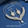 Ladies' Design Necklace Earrings Jewelry Set Suitable for Daily Wear, Wedding Parties, Holiday Gifts - Image 14