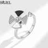 Cute Happy Cat Fidget Spinner Rings Rotate Freely for Women Metal Copper Knuckle Ring Wedding Jewelry - Image 19