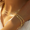 Silver Starry Sky Jewelry Set For Women Sparkling Necklace Bracelet Set Party Jewelry Gift - Image 2