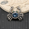 Skeds Cancer Zodiac Crab Brooch Retro Sea Animal Lapel Pin Constellation Jewelry Birthday Gift for Cancer Ladies Gentlemen - Image 11