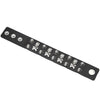 Wide PU Leather Skull Bracelet Punk Bracelet Adjustable Goth Cuff Bracelet Gothic Rivet Buckle Wristband For Women Men Jewelry - Image 3