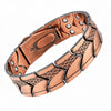 Mens Magnetic Bracelets, Cross Copper Plating Bracelet with Double-Row Strength Magnets for Men Husband Dad Christmas Gifts - Image 19