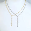 Geometric CZ Station Link Chain Choker Sexy Long Lariat Women Necklace Iced Out Zirconia Jewelry - Image 20