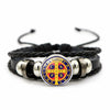 Saint Benedict Medal Leather Bracelet Catholic San Benito Glass Dome Snap Buttons Bangles Men Women Jewelry Accessories - Image 9