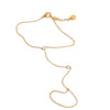 Stainless Steel Zircon Beads Back of Hand Chain Finger Bracelet Chic Sexy Jewelry Gift - Image 46