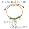 Cartoon Enamel Animal Cat Flower Bracelet for Women Men Charm Pet Pendant Strap Rope Bracelets Handmade Friendship Jewelry - Image 18