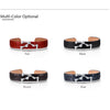Silver Bracelet Bangle for Women Adjustable Red/Black/Blue/Brown Leather Aries Constellation Jewelry - Image 7