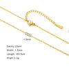 Stainless Steel Chain Necklace in Paperclip Box or Twisted Link Styles - Image 16