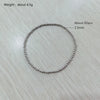 Jewelry Metal Ball Multiple Models Quality Smooth Beads Elastic Stainless Steel Bracelets - Image 8