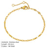 Stainless Steel Delicate Anklet for Women Gold Color Chain Anklet Bracelets on The Leg Do Not Fade Anklet Jewelry Women - Image 31