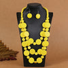1set Multi-layer African Wedding Party Dress Wooden Beads Necklace Earring Jewelry Sets For Women Gitls Party Jewelry Gifts - Image 6