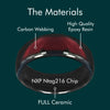 Nfc Epoxy Ceramic Finger Ring Programmable 888 Bytes for Men or Women Gift Ring - Image 2