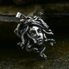 Gothic 316L Stainless Steel Classic Medusa Pendant Necklace for Men Women Vintage Snake Necklace Party Jewelry - Image 2