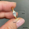 Silver Wedding Bands Women Rings with Marquise Zirconia Simple Elegant Female Accessories Jewelry - Image 5