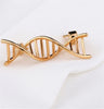 Dna Double Helix Enamel Brooch Gold Color Medical Biology Research Series Pins Jewelry Lapel Badge Nurse Doctor Gift - Image 4