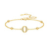 Silver Zircon Gold 26 Letter Bracelets For Woman Simple Jewelry Wedding Party GiftS Jewelry A - Image 28