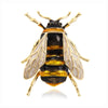 Enamel Bumblebee Brooches Women Alloy Yellow Bee Insect Brooch holiday Gift Broche Banquet Pins - Image 7