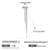 Tassel Ear Clip Gold Color Plated Stainless Steel Smooth Small Steel Bead Tassel Earrings Women's Jewe - Image 7