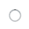 1pcs 6/8/10/12mm Steel Zircon Hoop Earrings for Women Cartilage Small Helix Piercing Tragus Piercing Jewelry - Image 8
