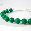 Colorful Resin Bead Choker Necklace with Large Round Beads - Image 5