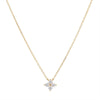 Silver Lucky Four-leaf Clover Small Necklace for Women Clavicle Chain Minimalist Design Sensation - Image 4