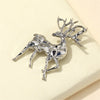 1pc Christmas Reindeer Brooch Chest Flower Brooch Small Fragrant Cartoon Clothing Accessories Gift Accessories - Image 8