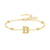 Silver Zircon Gold 26 Letter Bracelets For Woman Simple Jewelry Wedding Party GiftS Jewelry A - Image 16