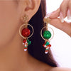 Christmas Tree Zircon Crystal Star Silver Color Earrings Stud Dangle Xmas Jewelry Women Party Gift - Image 11