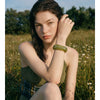 58mm Acrylic Resin Thick Statement Bracelet Bangle Summer Stylish Unique Wrist Jewelry - Image 3