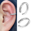 2 PCS/Bag Simple Earcuff Clip on Earrings for Girl CZ Ear Cuff Non Pierced Earring No Without Hole Women Cartilage Earrings - Image 12