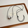 Metal Ball Pendant Necklace for Women Design Long Adjustable Sweater Chain Jewelry Accessories - Image 8