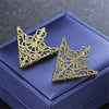 Gentleman Tassel Brooch For Men Suit Shirt Collar Triangle Wings Chain Lapel Pin Metal Retro Wedding Accessories - Image 22