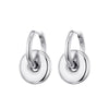 Classic Stainless Steel Heart Star Hoop Earrings For Women Punk Hip Hop Gold Silver Color Jewelry Female Gift Earrings oorbellen - Image 10