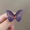 Light Hand Embroidered Gradient Butterfly Brooch Suitable For Women At Romantic Banquets At Tops And Jackets - Image 12